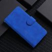 OPPO A5 5G Blue Leather Flip Case with Magnetic Closure - 2