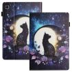 Samsung Galaxy Tab A 10.1 2019 Leather Case - Cat Design - 1