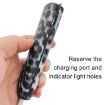 IQOS ILUMA ONE Leopard TPU+PU Leather E-Cig Case with Lanyard (White) - 4