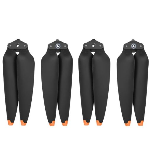 DJI Air 3 8747F Low Noise Propellers, 2 Pairs Orange Tip - 1