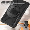Galaxy Tab S10/S9/S8/S7 Rugged Rotatable Kickstand Case (Black) - 5