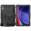 Galaxy Tab S10+/S9+/S9 FE+ Black Silicone Hybrid Protective Case - 2