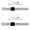 Apple Watch SE 2022 40mm Baby Purple Silicone Band - 2
