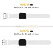 Apple Watch Series 3 42mm Silicone Band, Pin Buckle (White) - 2