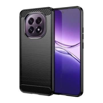 OPPO F29 5G Black Carbon Fiber TPU Phone Case - 1
