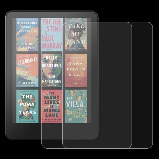 2pcs 9H Tempered Glass Film for Amazon Kindle Colorsoft - 1