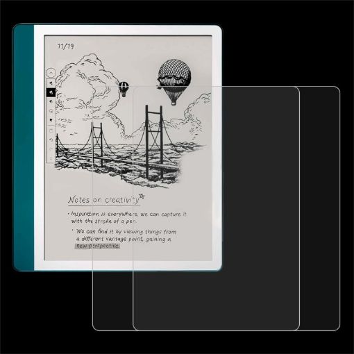 2pcs 9H Tempered Glass Film for 10.2" 2024 Amazon Kindle Scribe - 1