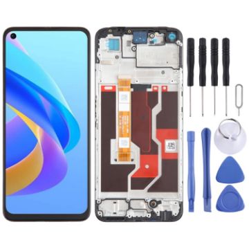 OPPO A36 4G OEM LCD Screen Digitizer with Frame Assembly - 1