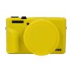 Canon PowerShot G7 X Mark III Silicone Case with Lens Cover, Yellow - 1