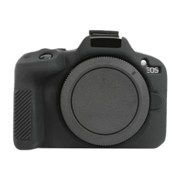 Canon EOS R50 Black Soft Silicone Protective Case - 1