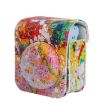 FUJIFILM instax mini 12 Leather Case Bag with Strap, Abstract Painting - 4