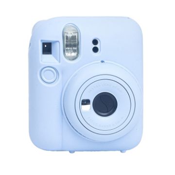 FUJIFILM instax mini 12 Blue Soft Silicone Protective Camera Case - 1