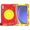 Samsung Galaxy Tab S9+/S10+ Spider Handle Silicone Case (Yellow Red) - 2