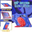 Galaxy Tab S9+/S10+ Red Blue Spider Rotation Handle Case - 4