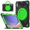 Samsung Galaxy Tab S9+/S10+ Black Green Spider Handle Case - 1