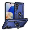 Samsung Galaxy A16 5G Shockproof Case with Holder (Blue) - 1