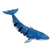 Remote Control Whale Toy LS-XDU/RC B4 - Royal Blue, Dives & Sprays Water - 1