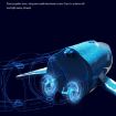 Remote Control Whale Toy LS-XDU/RC B4 - Royal Blue, Dives & Sprays Water - 5