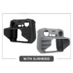 DJI RC 2 Remote Silicone Case with Hood - Shockproof, Anti-scratch, Grey - 2