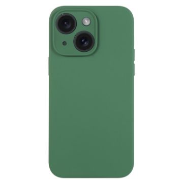 iPhone 15 Plus Clover Green Liquid Silicone Phone Case - 1