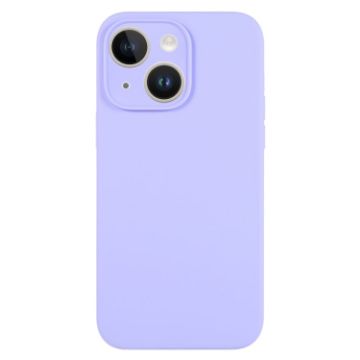 Light Purple Fine Pore Liquid Silicone Case for iPhone 14 - 1