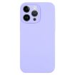 iPhone 13 Pro Max Light Purple Liquid Silicone Phone Case - 1