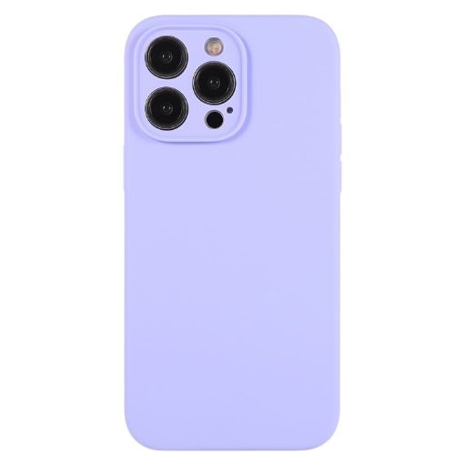 iPhone 12 Pro Light Purple Liquid Silicone Phone Case - 1