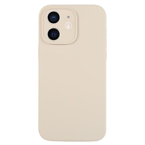 iPhone 11 Antique White Pure Color Liquid Silicone Case - 1