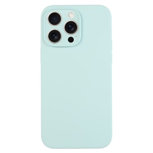iPhone 16 Pro Max Turquoise Liquid Silicone Phone Case - 1