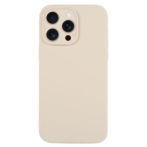 iPhone 16 Pro Antique White Liquid Silicone Phone Case - 1