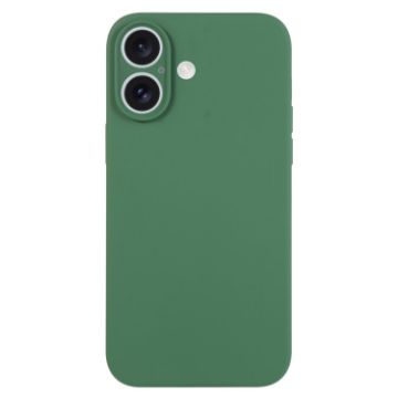 iPhone 16 Plus Silicone Phone Case, Clover Green - 1