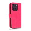 Motorola Edge 60 Pro Rose Red Magnetic Flip Leather Case - 3