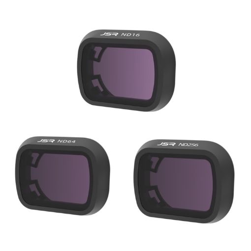 DJI Mini 4 Pro JSR KB Drone Lens Filter: 3 in 1 ND16 ND64 ND256 - 1