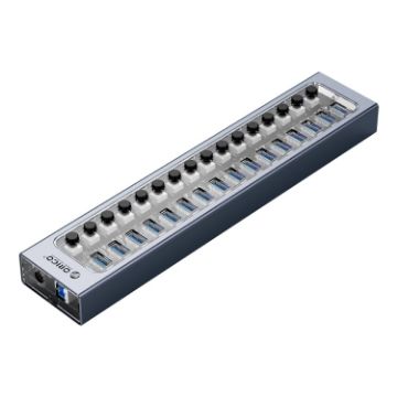 ORICO AT2U3 16-Port USB 3.0 HUB with Switches & LED (AU Plug) - 1