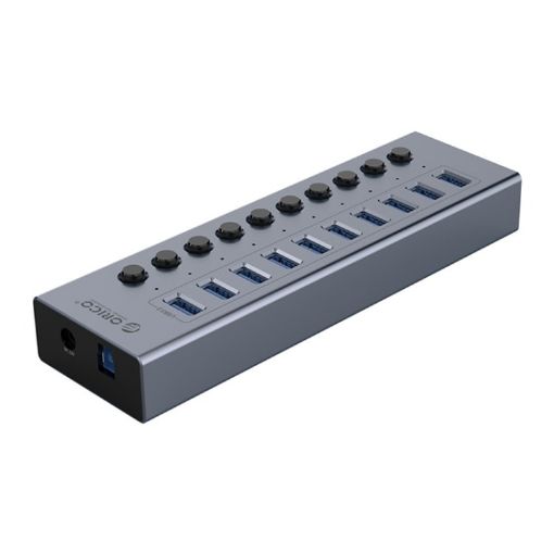 ORICO 10-Port USB 3.0 HUB with Individual Switches (AU Plug) - 1