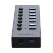 ORICO BT2U3-7AB-GY-BP 7 Port USB 3.0 HUB with Switches (EU Plug) - 2