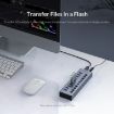 ORICO BT2U3-7AB-GY-BP 7 Port USB 3.0 HUB with Switches (EU Plug) - 6
