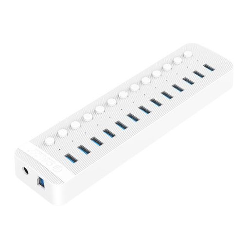 ORICO CT2U3 13-Port USB 3.0 HUB with Switches, AU Plug, White - 1