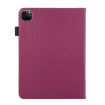 iPad Pro 13 2024 Purple Litchi Texture Leather Tablet Case - 3