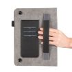 Samsung Galaxy Tab S7 Lite/S7+ Litchi Leather Tablet Case (Black) - 6