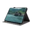 Samsung Galaxy Tab S6 Lite Litchi Leather Case (Dark Blue) - 5