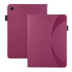 Samsung Galaxy Tab A8 Litchi Leather Tablet Case (Purple) - 2