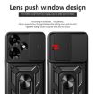 Infinix Hot 30 Black TPU+PC Case with Sliding Camera Cover - 4
