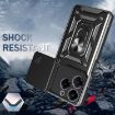 Infinix Note 40X 5G Silver TPU+PC Case with Sliding Camera Cover - 4