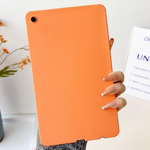 Samsung Galaxy Tab A9+ 2023 Orange TPU Case Skin-friendly X210 - 1