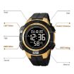 SKMEI 2078 Men's 50M Waterproof Sports Digital Watch Black Gold - 3