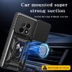 OPPO F29 Pro 5G TPU Hybrid PC Case with Sliding Camera Cover (Black) - 5