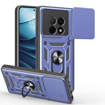 OPPO F29 Pro 5G Blue Case: Sliding Camera Cover TPU Hybrid PC - 1