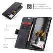 CaseMe 013 Black Leather Flip Case for Samsung Galaxy S24 Ultra 5G - 6