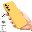 Samsung Galaxy A16 5G Yellow Liquid Silicone Dropproof Case - 2